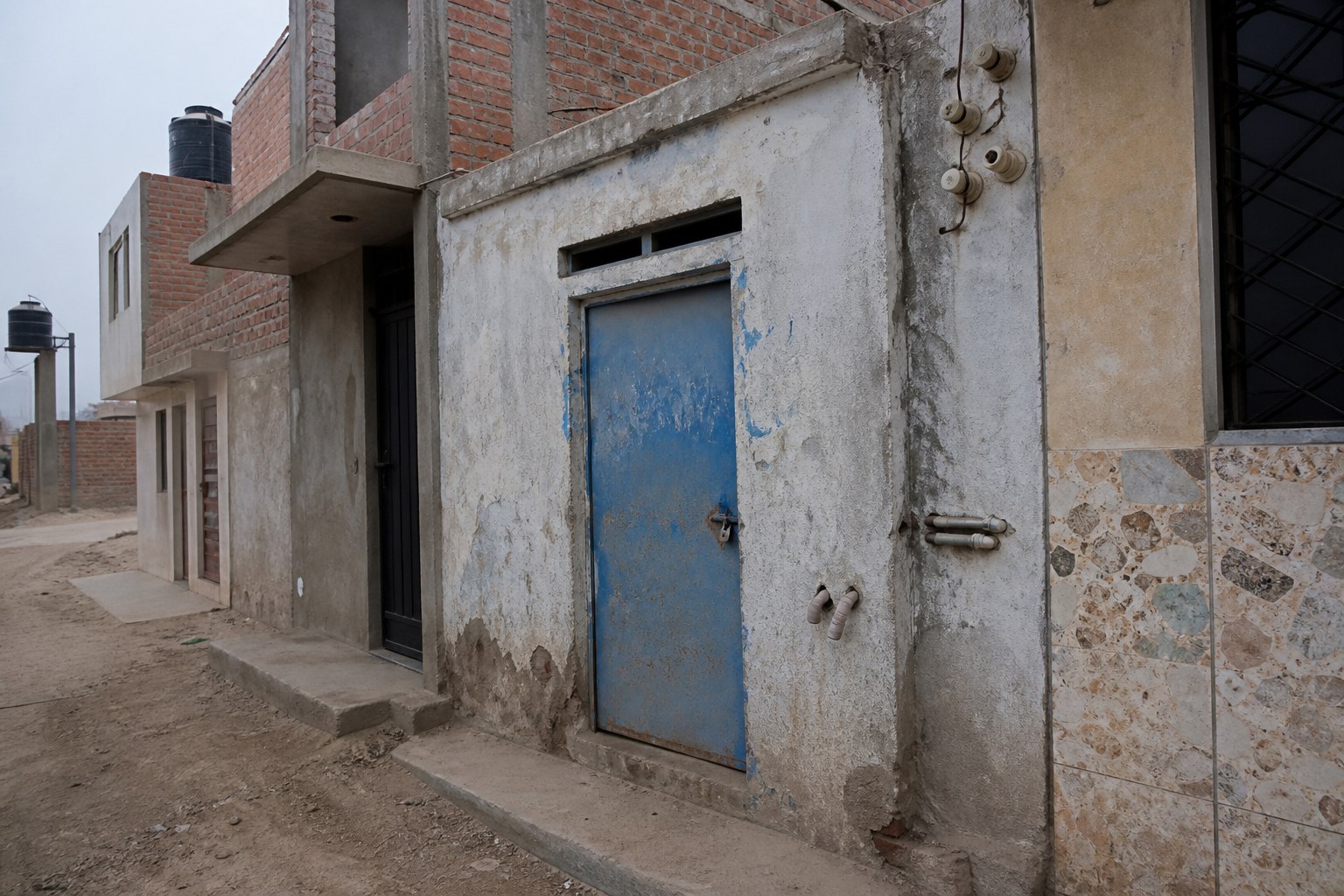 La antigua caseta integrada en una vivienda de Las Palmeras.
